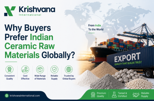 Why Buyers Prefer Indian Ceramic Raw Materials Globally?