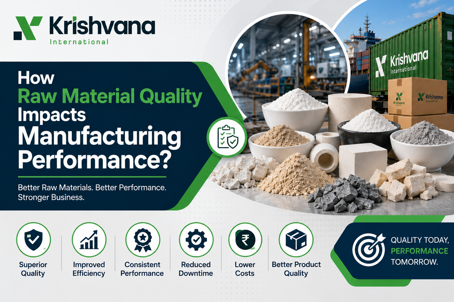 How Raw Material Quality Impacts Manufacturing Performance?
