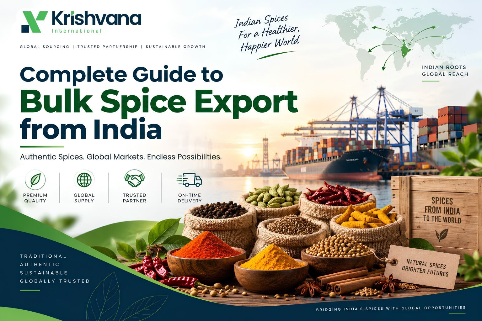 Bulk Spice Export from India